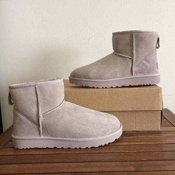 UGG Classic Mini II Boots Pale Smoke USA Women Size 11/UK 9/EU 42 - Picture 3 of 14